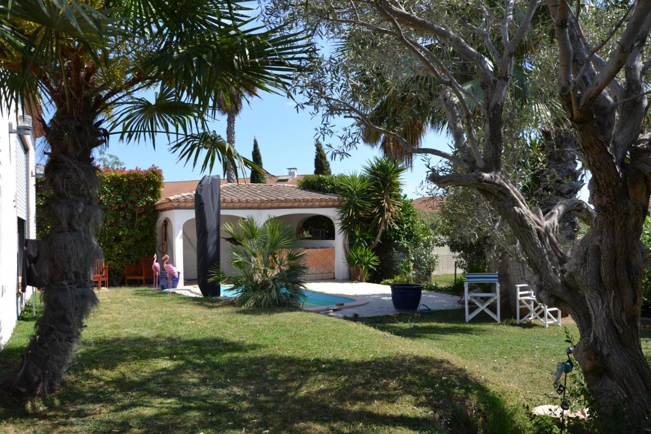 Maison Les Agapanthes Villeneuve-lès-Béziers Exterior foto